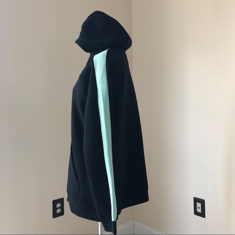 NWT Nike Rally zipper hoodie black/mint - Picture 5 of 6